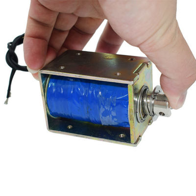 U1668 mini-frame solénoïde Dc 20 mm course 45N Dc 12v 24v solénoïde de poussée