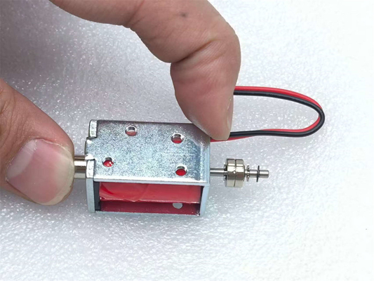 U0629 Solénoïde à cadre ouvert et petits aimants 24V DC, actionneur à mouvement linéaire de petite taille, push-pull