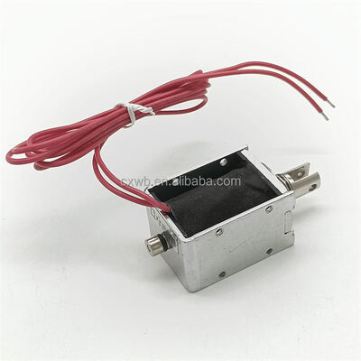 Long stroke solenoid U1040 DC 12V 24V 6mm Stroke Push Pull Linear Solenoid