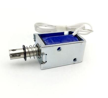 U1253 Solénoïde à cadre ouvert de 12 mm Long Storke Push Pull Solénoïde
