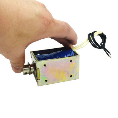 U1668 mini-frame solénoïde Dc 20 mm course 45N Dc 12v 24v solénoïde de poussée