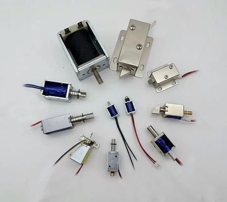 Électroaimant push-pull miniature OEM/ODM acceptable DC 0415-2 5V 6V 12V 24V course de 3mm