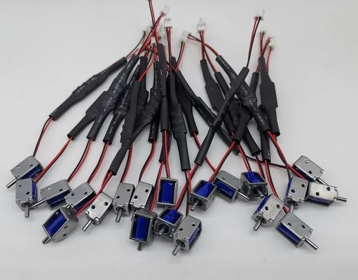 Électroaimant push-pull miniature OEM/ODM acceptable DC 0415-2 5V 6V 12V 24V course de 3mm