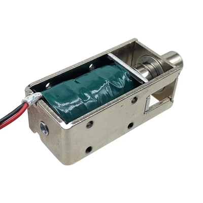 1054-4b DC 12/24 Volt normalement fermé Mini Push Pull Solénoïde verrouillage pour armoire