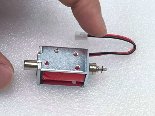 U0629 Solénoïde à cadre ouvert et petits aimants 24V DC, actionneur à mouvement linéaire de petite taille, push-pull