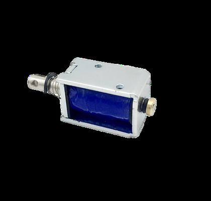 Solénoïde personnalisé U0630 Course de 4 mm Solénoïde DC à traction et poussée Solénoïde à cadre ouvert