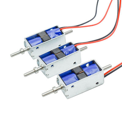 KS0735 Solénoïde Linéaire Miniature DC 12v 24 Volt Bistable à Verrouillage