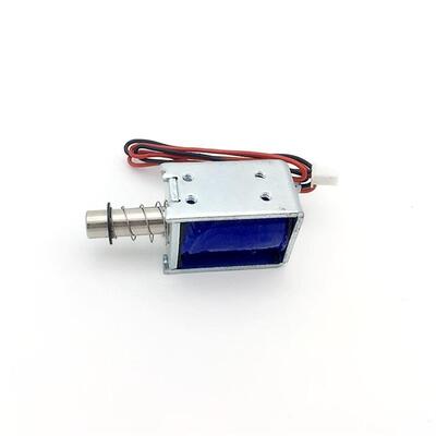Solénoïde DC de 27 mm de hauteur pour applications, supportant un poids de 0,5 lb, tension de tenue 2000V/1min