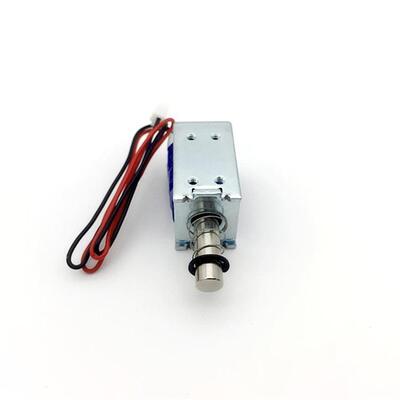 Solénoïde DC de 27 mm de hauteur pour applications, supportant un poids de 0,5 lb, tension de tenue 2000V/1min