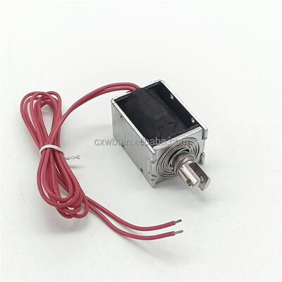 U1253 Solénoïde à cadre ouvert de 12 mm Long Storke Push Pull Solénoïde