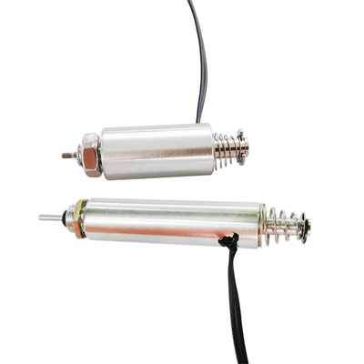 Solénoïde tubulaire d'alimentation CC de mini de 12V 24V poussée de traction